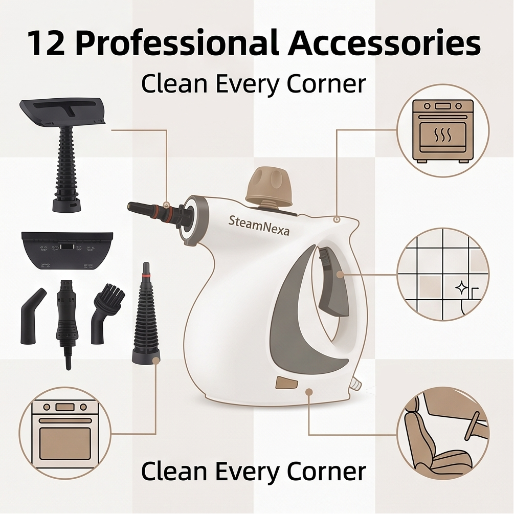 SteamNexa™ 12-in-1 High Pressure Steam System
